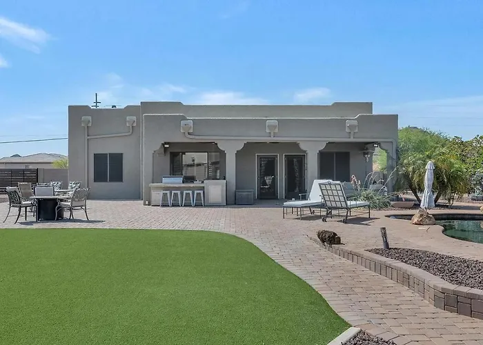 Alanamari Desert Estate, Pool, Spa, Casita-2 Homes In One! Phoenix